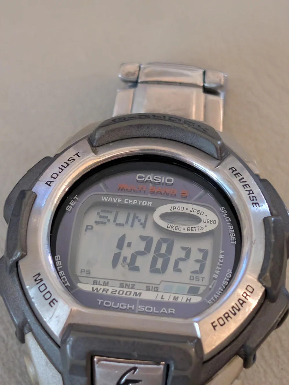 Casio tough solar